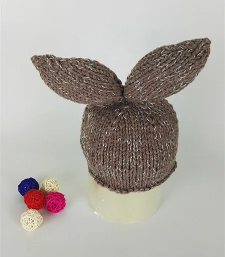 Шапка с кроликом акция newbron для фотосессии шапки младенцев бесплатная доставка