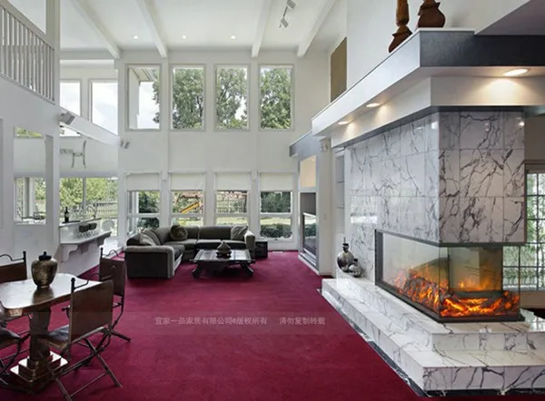 Декоративный двухсторонний Электрический камин|electric fireplace|fireplace electricdecorative electric