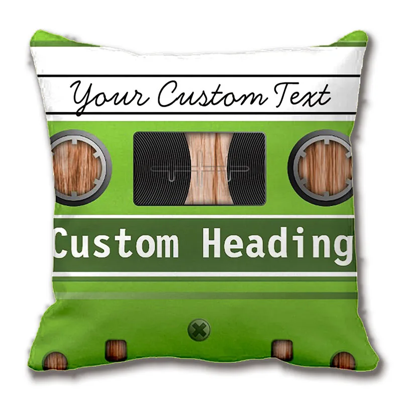 Персонализированные любой цвет ретро кассета с музыкой лента декоративная