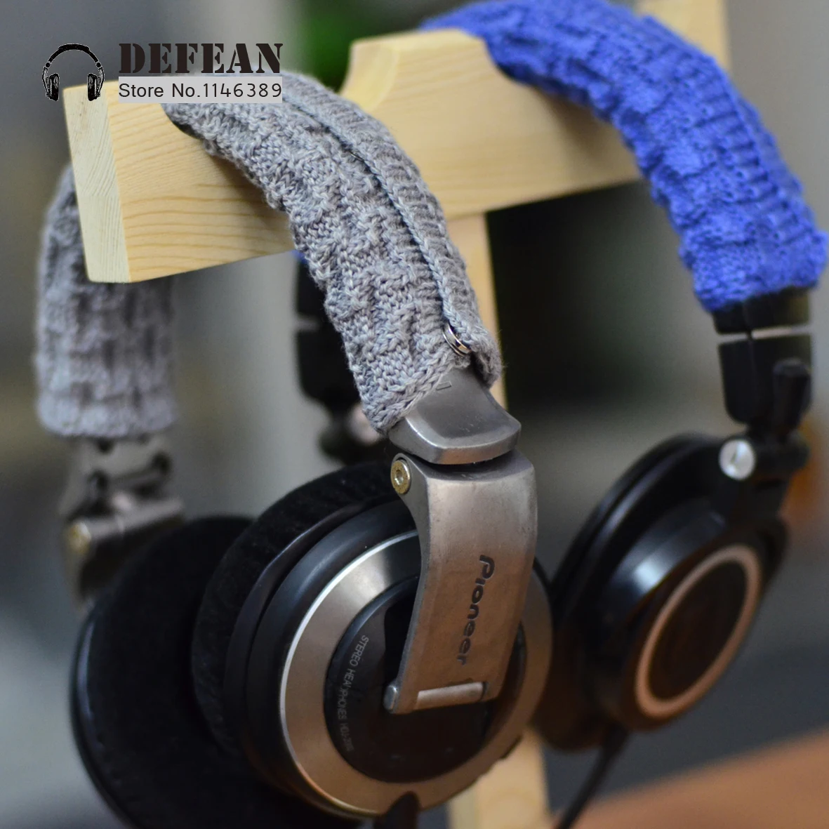 Повязка на голову из чистой шерсти для наушников Audio Technica ATH M20X M30X M40X M50X|headphone