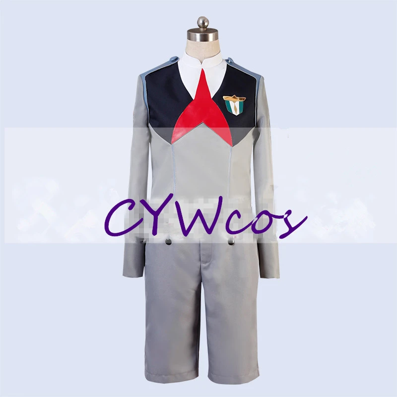 Карнавальный костюм Darling in the FranXX HIRO код 016 GORO костюмы ZOROME Unifroms на Хэллоуин топ +