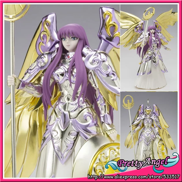 PrettyAngel Оригинальная фигурка героя мифа Афины из ткани Bandai Saint Seiya Cloth|action figure|bandai