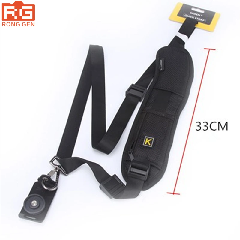2017 быстросъемный черный ремешок на одно плечо для камеры Canon Nikon Sony Pentax DSLR|strap for