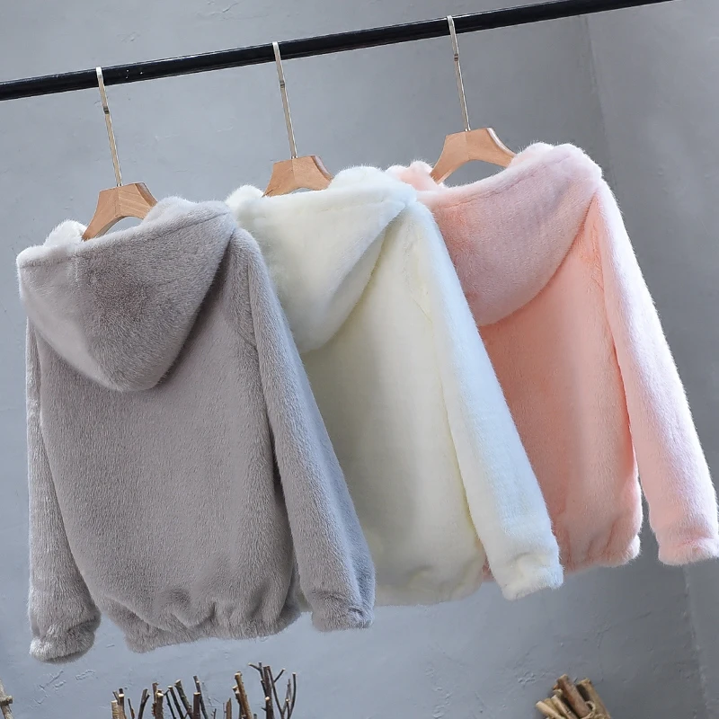 Женская Шуба MLCRIYG зимняя шуба из искусственного меха с длинным рукавом и высокой