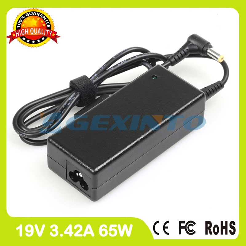 

19V 3.42A 65W зарядное устройство для ноутбука ac адаптер ADP-65VH B для Acer Aspire 4732ZG 4733 4733G 4733Z 4733ZG 4735 4735Z 4735ZG 4736