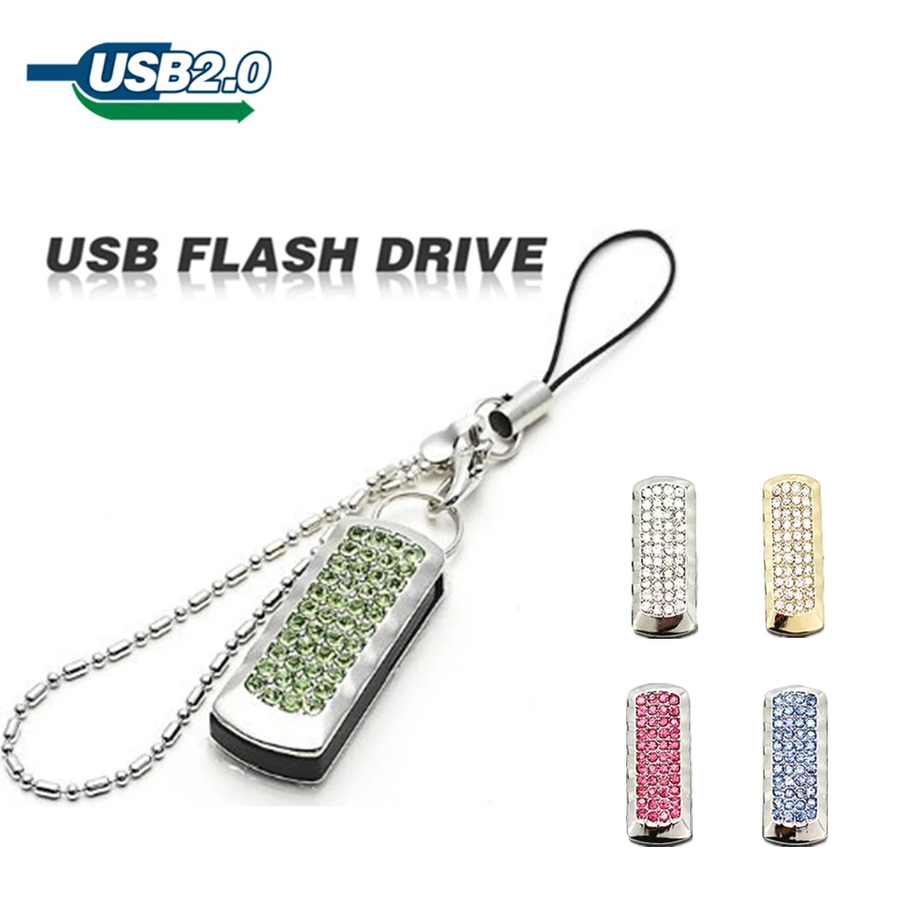 Золотистый и серебристый поворотный USB флеш накопитель 2018 флешка U диск карта