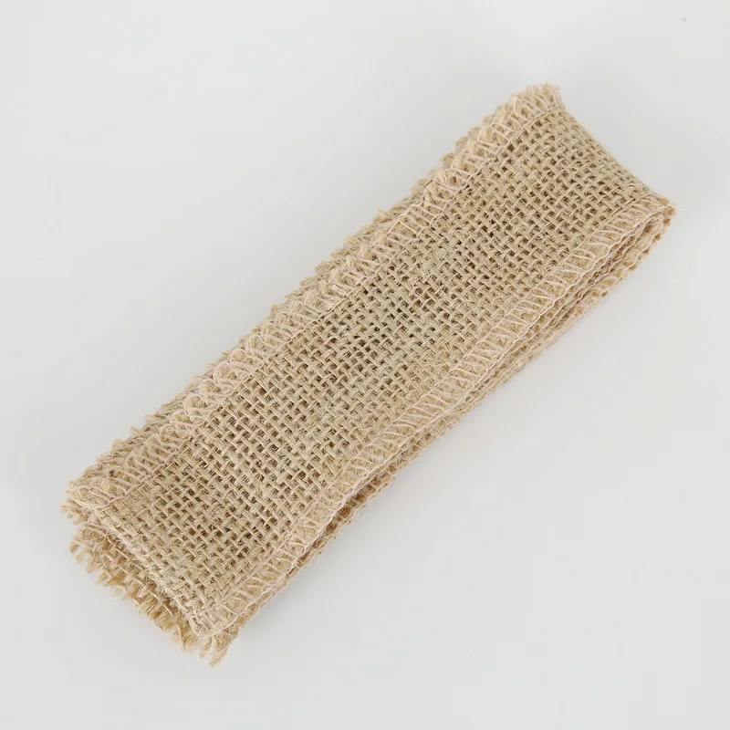 5 м натуральная джутовая мешковатая лента для стула свадебной вечеринки