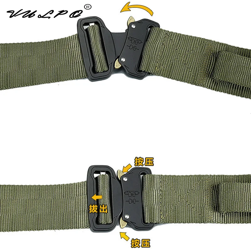 VULPO стиль военный тактический ремень нейлон Molle пояс для спорта на открытом воздухе Пояс для охоты кемпинга пешего туризма