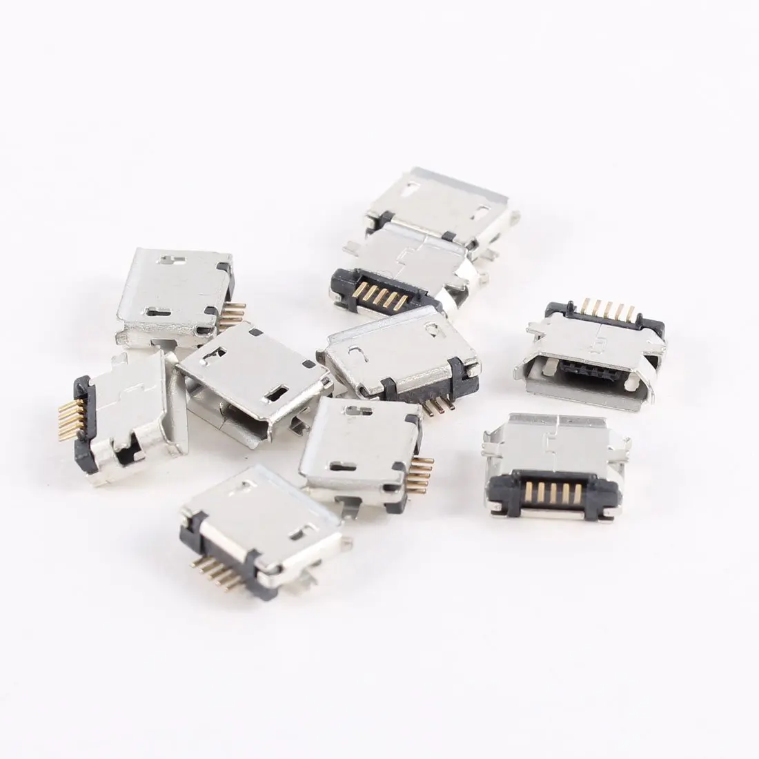 10 шт. Кабель с разъемом микро-usb типа B Женский 180 Класс 5-контактный разъем