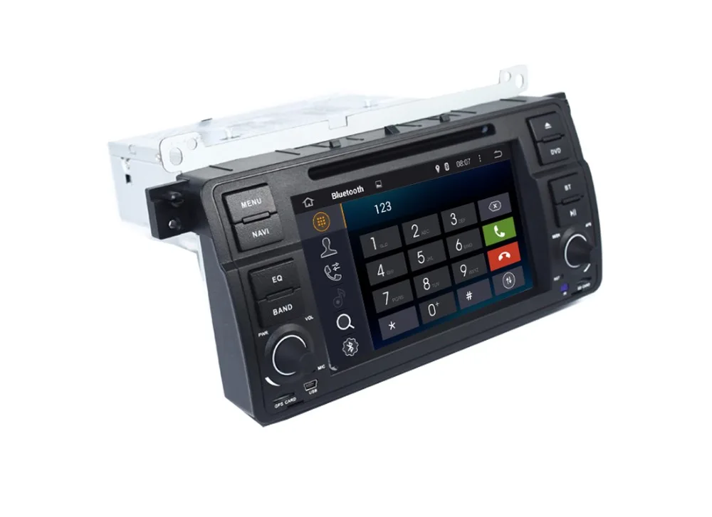 Бесплатная доставка четырехъядерный Android 7 1 автомобильный DVD gps для bmw E46 M3 3 серия