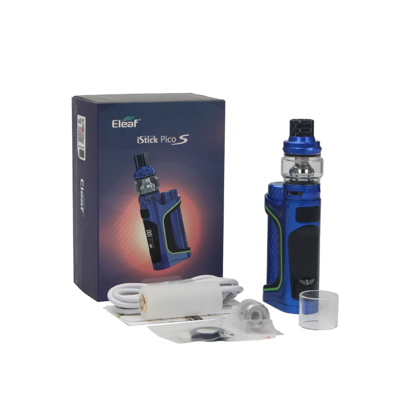 Оригинальный iStick Pico S с атомайзером ELLO VATE емкость 6 5 мл боксмод 100 Вт катушкой для