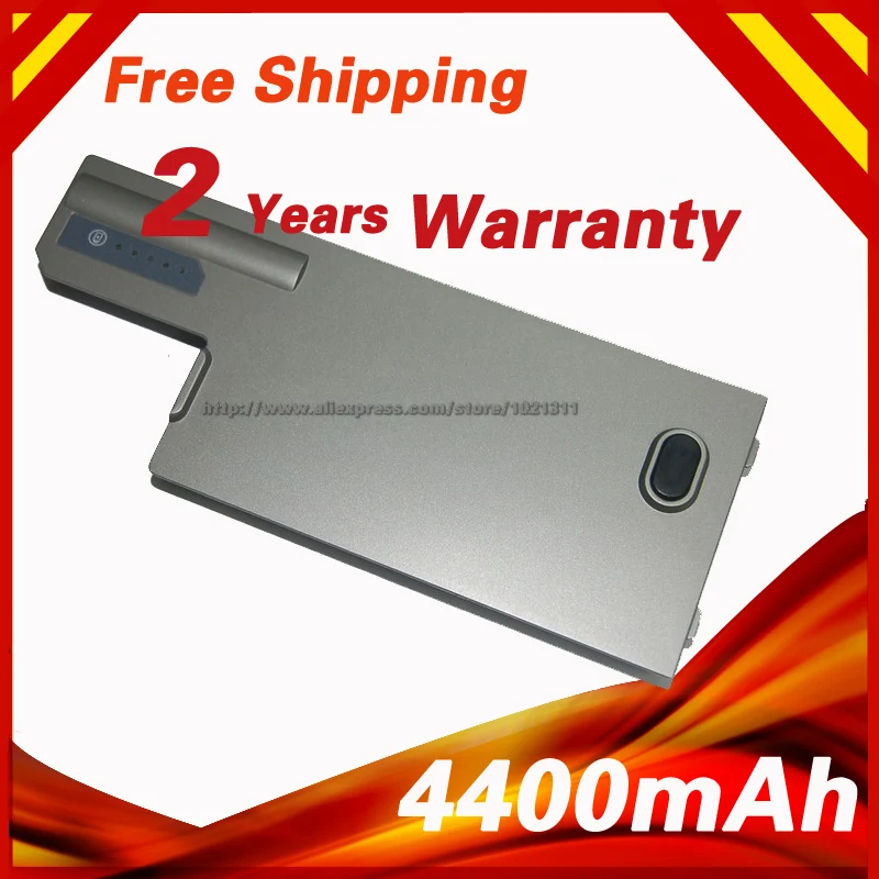 Аккумулятор Golooloo 4400 мАч для ноутбука Dell Latitude D820 D531 D531N D830 Precision M4300 M65 310 9122 312 0393