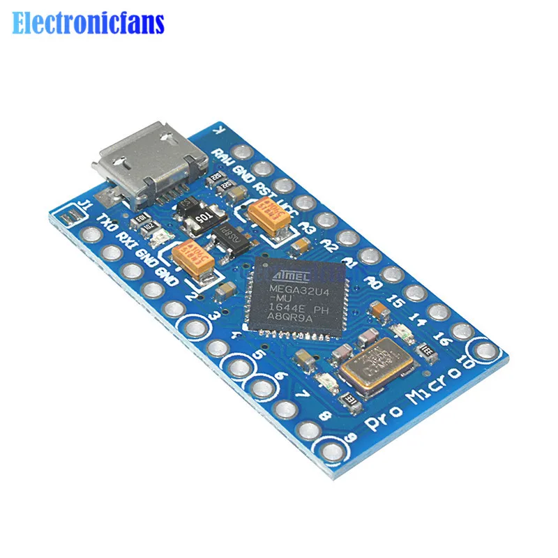 10 комплектов Pro Micro для Arduino ATmega32U4 контроллер USB 5 в 16 МГц atmega32U4 плата модуль Repalce