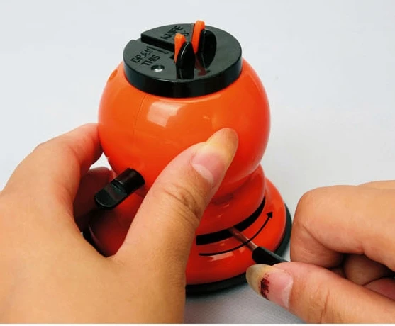 Lovely 1 pcs Tungsten steel knife sharpener The adjustable gourd Chuck samurai pro | Дом и сад