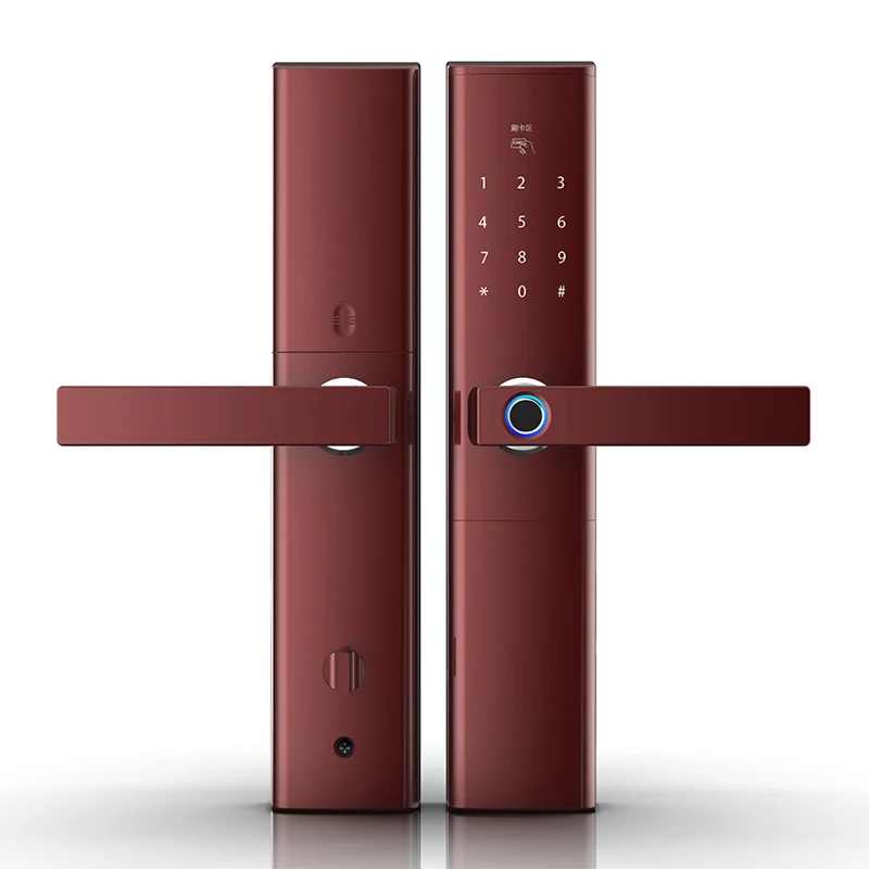 Водонепроницаемый умный замок со сканером отпечатков пальцев Bluetooth Wi Fi