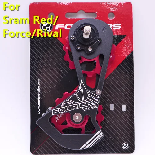 sram red Система FOURIERS OSPW из сплава для SRAM Red/Force/Rival/E-tap, дорожный велосипед, задний привод, негабаритный шкив, колесный керамический подшипник - Цвет: sram red