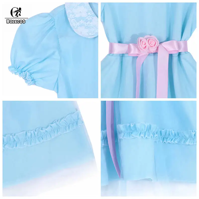 Детский костюм на Хэллоуин ROLECOS для косплея сияющих близнецов детское платье