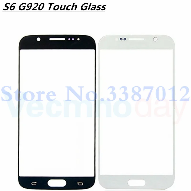 Переднее стекло дигитайзера ЖК экрана для Samsung Galaxy S6 G920 G920F G9200 запасные части