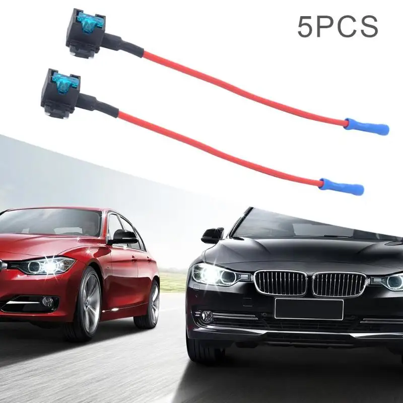 VODOOL 5 шт. в упаковке автомобильный предохранитель с микро-предохранителем 15A для