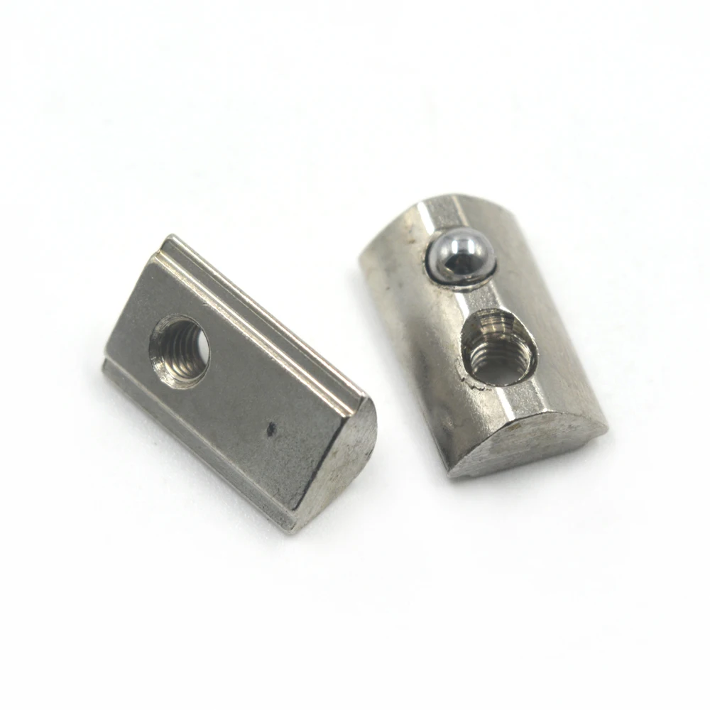 Серебряный европейский стандарт 20 серий алюминиевый слот углеродистая сталь