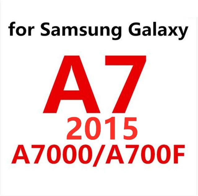 Для samsung Galaxy A30 A50 M20 J2 J4 J6 A6 A8 A3 A5 A7 закаленное Стекло J1 J3 J5 J7 S3 для детей 4, 5, 6, NOTE3 Экран протектор - Цвет: A7 2015 A700