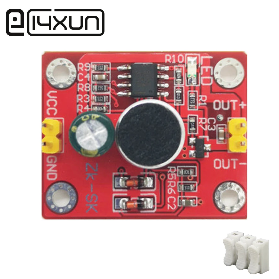 EClyxun 1 шт. модуль задержки голосового управления DIY ремонт маленькая настольная