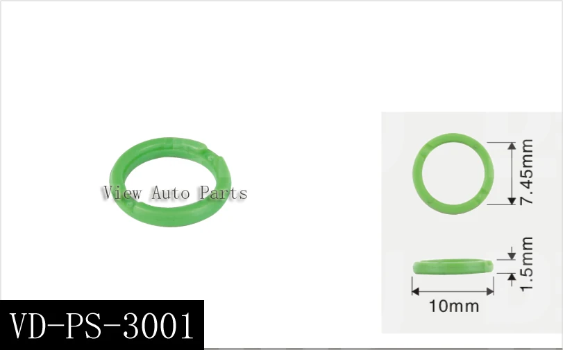 Набор для ремонта форсунок топлива, подходящий для Mitsubishi OEM 1955003030 1955003290, микрофильтр, резиновые кольца и пластиковая крышка - VD-RK-0015.