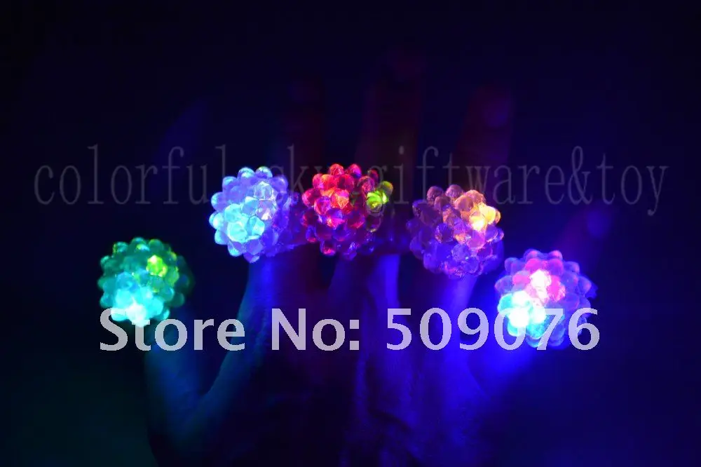 Кольцо эластичное резиновое со светодиодной подсветкой 6 шт./лот|ring for|rings free