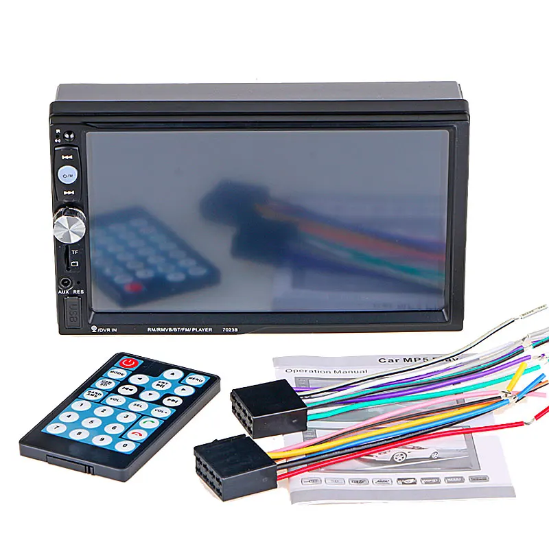 7 ''HD Сенсорный экран автомобиля MP5 плеер Bluetooth телефон Стерео Радио FM/1080