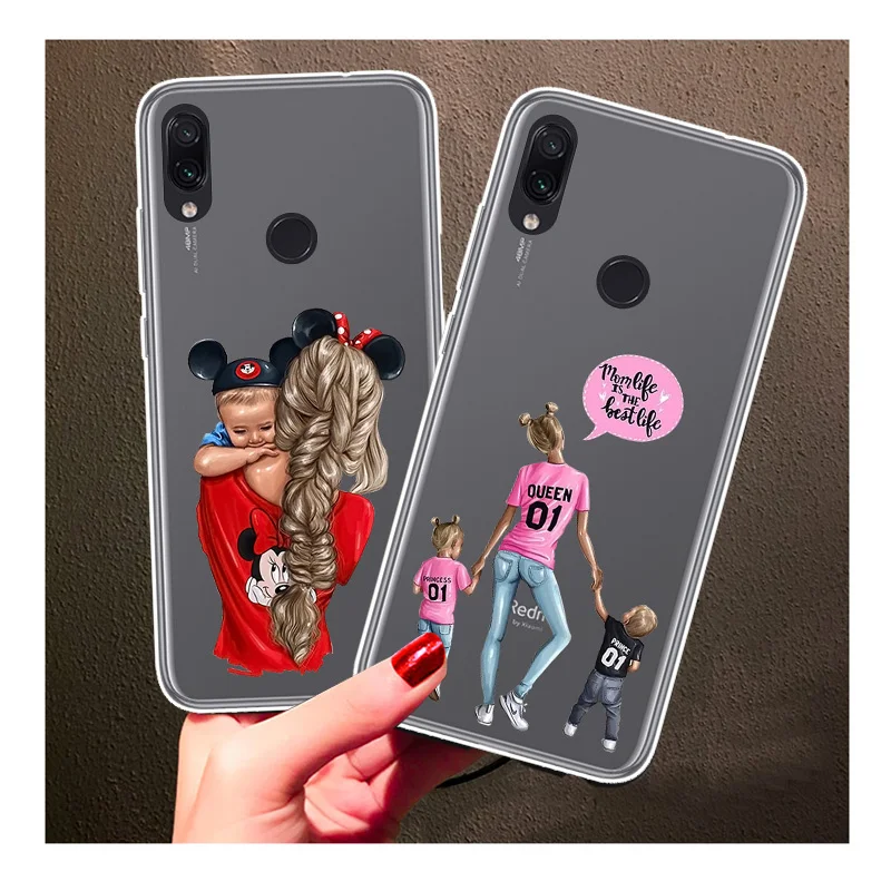 Милый детский чехол AnkinPro для XiaoMi RedMi Note 8 7 6 5 5A 4 4X Pro K20 прозрачный мягкий телефона