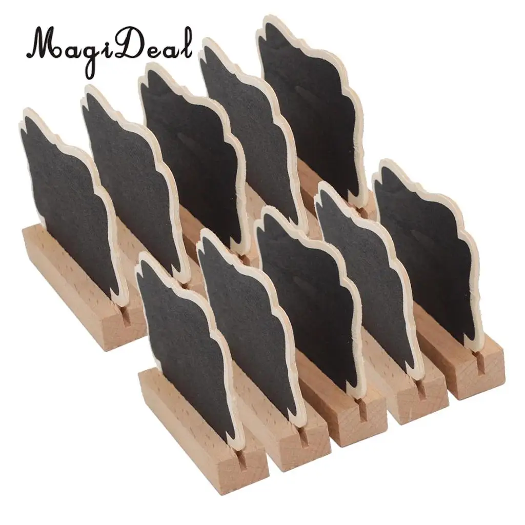 30 шт. мини деревянная доска объявлений знак для свадьбы кухонный магазин