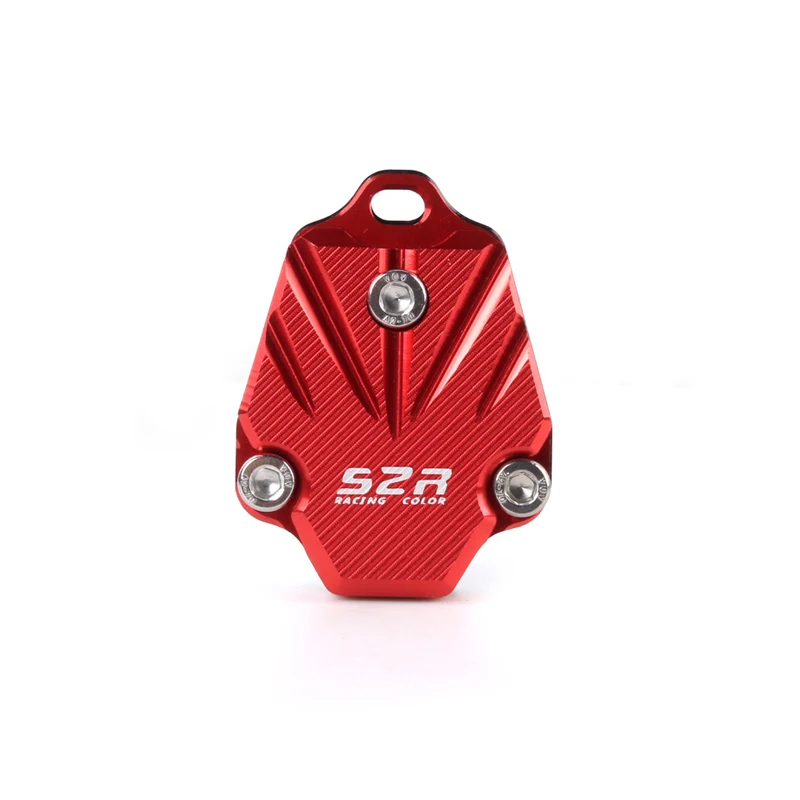 Красный Колпачок для ключей для мотоцикла, украшение для CFMOTO CF650 650NK 400NK 250NK 400GT 650MT, алюминиевый защитный чехол для ключей - Цвет: Красный