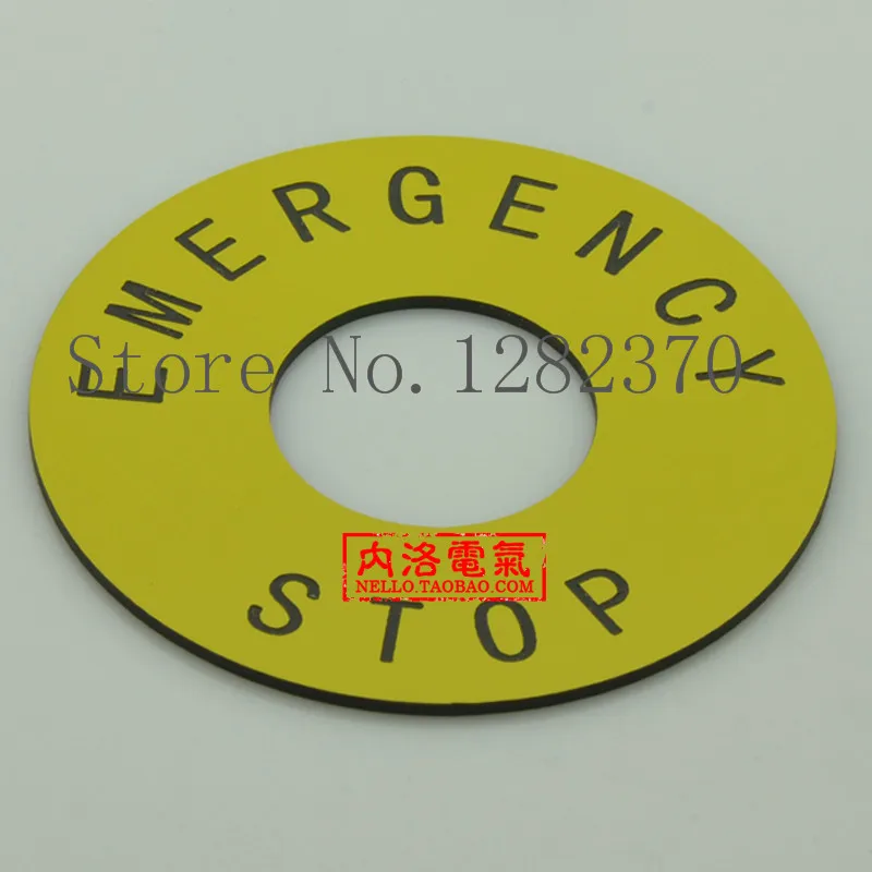 [ZOB] аварийные предупреждающие знаки именная табличка оригинальное Отверстие 60
