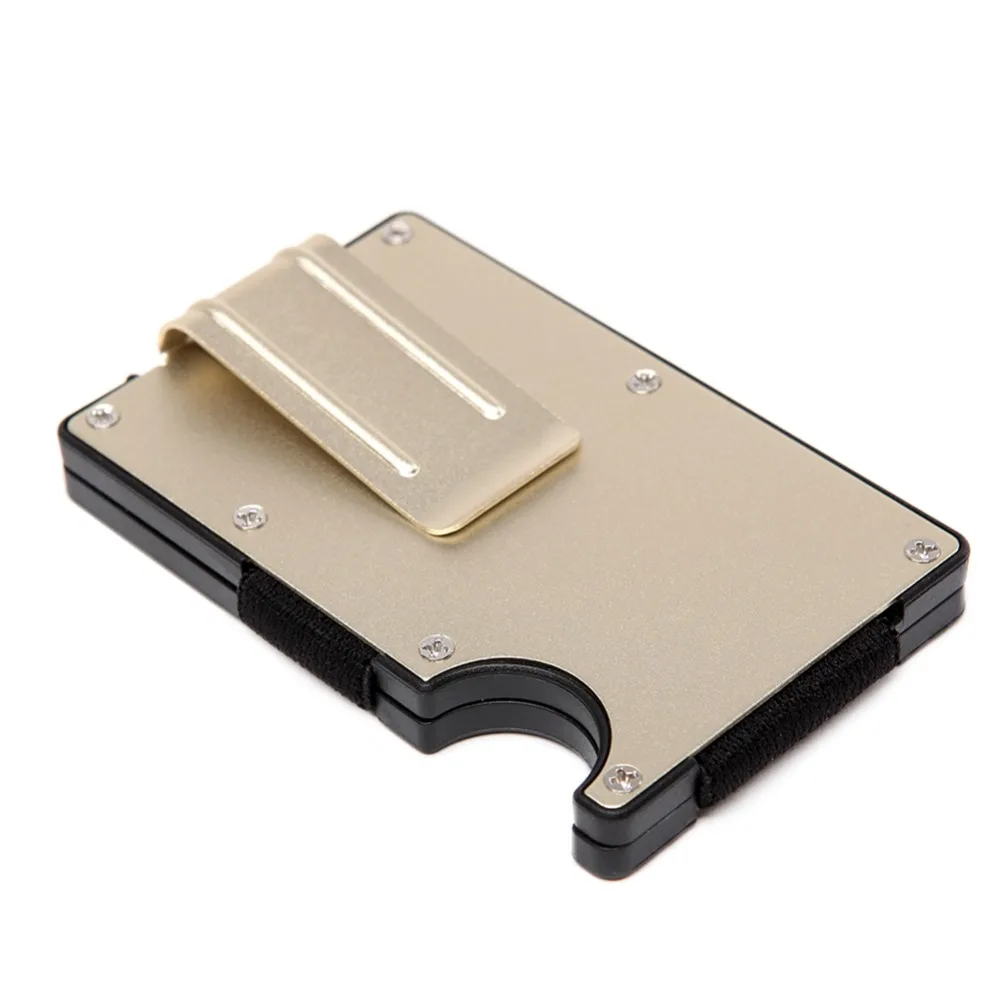 Artmi мужской мини смарт кошелек чехол для кредитных карт RFID Блокировка - Фото №1