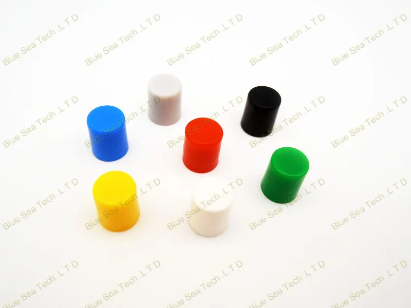1000Pcs seven color Tactile Push Button Switch Cap tact micro switch button Parcel is not include the | Обустройство дома