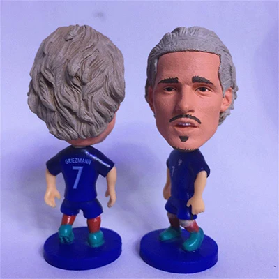 Griezmann Европа супер горячий футбол звезда игрок фигурка футбольная модель игрушки кукла Месси C Роналду Неймар Pogba CA - Цвет: Griezmann