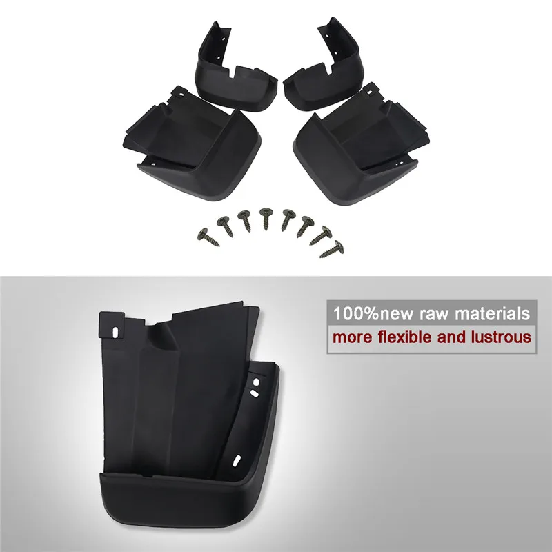 KOLEROADER 1Set Mud Flaps Plash Guard Front Rear Flap Mudguard Auto For Honda Civic Sedan 4DR 2006 2007 2008 2009 2010 2011 / | Автомобили