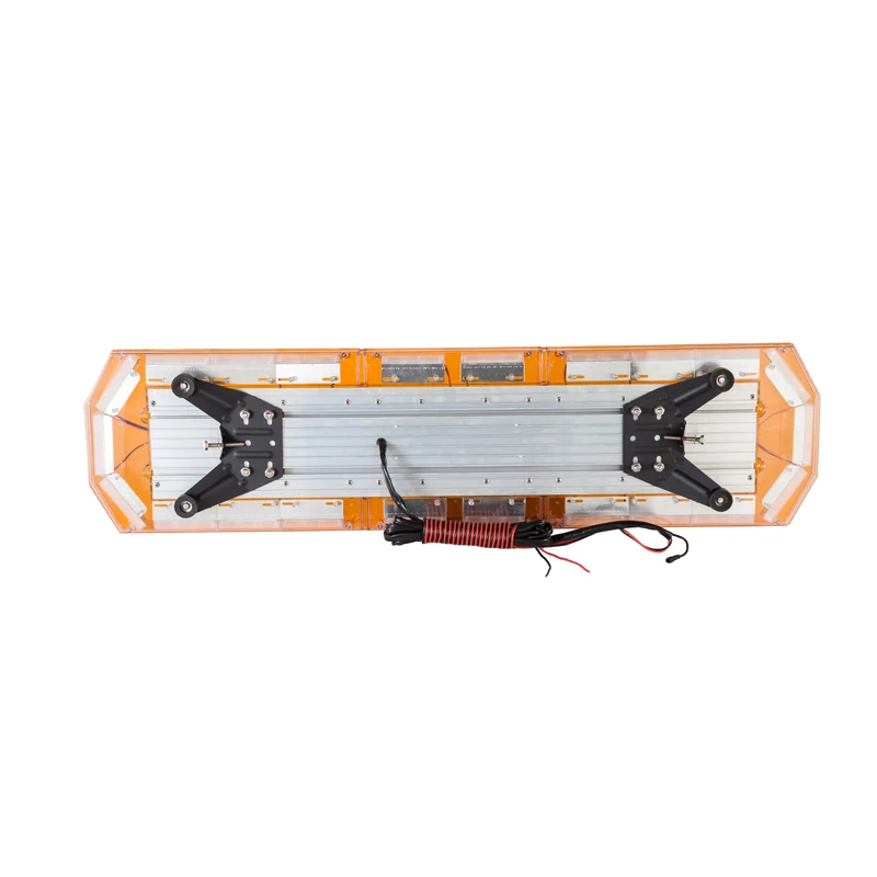 SK 48 '཈V 24V 220w светодиодный COB аварийный светильник бар стробоскоп Янтарный 360