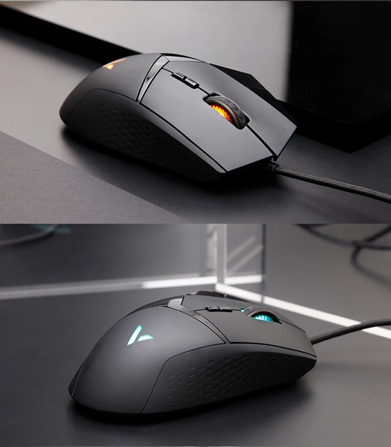 Rapoo VT900 ИК Оптическая Проводная игровая мышь с 16000 dpi регулируемая для геймера PUBG компьютерная мышь