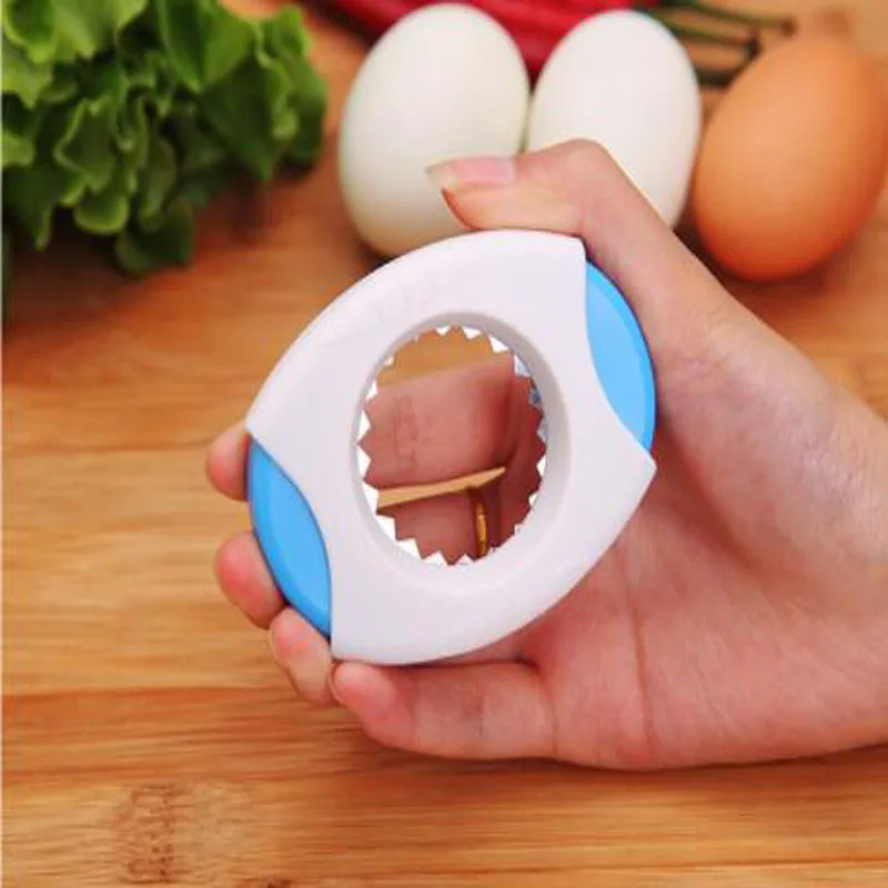 Serrated Blade Boiled Egg Opener Shell Remover Peeler Cracker Topper Cutter Cookware Set Kitchen Baking Accessories | Дом и сад