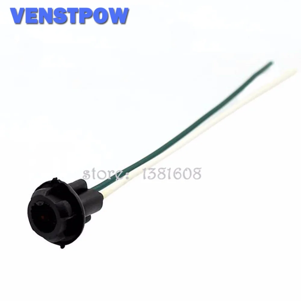 

1PC LED T10 W5W Rubber Bulb Socket Car Lamp Lights Socket Extension Connector Plug T10 bulb holder