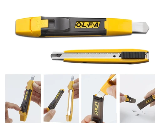 OLFA Япония автоматическая блокировка фреза фотолампа 208B|cutter|cutter minicutter olfa |