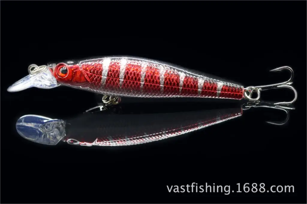 Гольян рыбалки приманку искусственные приманки воблер Fly с крюк swimbait Pesca 8 см г 5