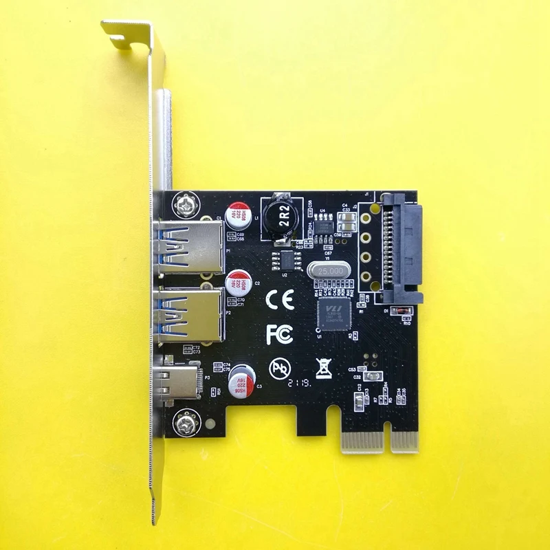 Карта расширения Pcie Usb 3 1 Type C на и 2 A 0 адаптер Pci Express хаб для контроллера
