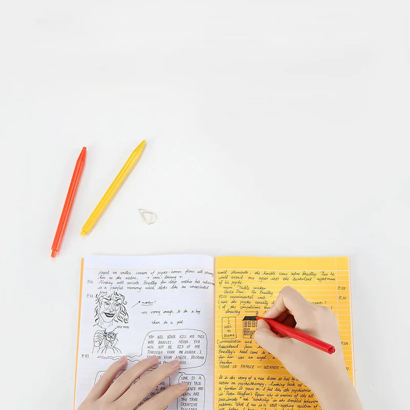 Xiaomi Radical Sign Pen Smooth Switzerland Refill 12 видов цветов 0 4 мм авторучка 500 м длина записи ABS Draw