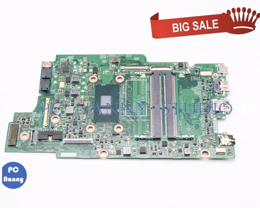 

PCNANNY 0KY1XP KY1XP 0KY1XP для dell Inspiron 7778 материнская плата для ноутбука I5-6200U DDR4 протестирована