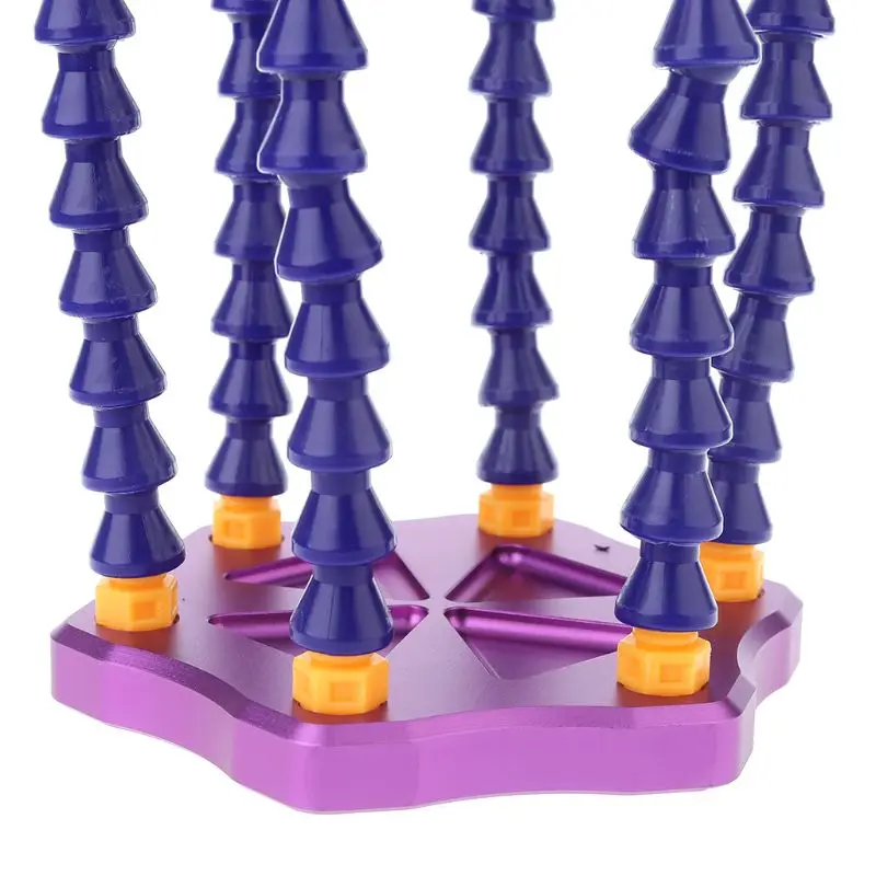 Помощь третьей руки паяльник 6 гибкие ручки 360 градусов Поворотный Зажимы