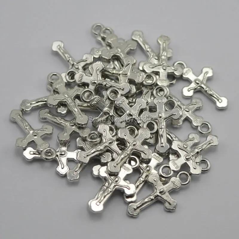 Маленький кулон с медалью Иисуса используемый в браслете обе стороны такие же