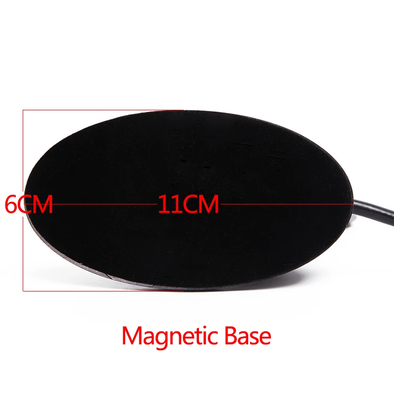 Антенна ABBREE Shark Fin SMA-Female 144/430МГц VHF UHF двухдиапазонная для радиостанций Baofeng UV-5R UV-82 BF-888S UV-9R Plus Walkie Talkie.