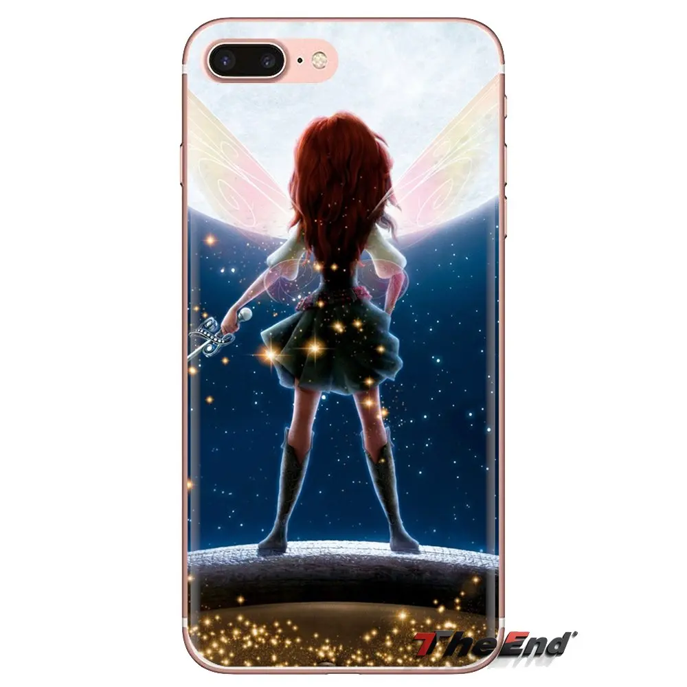 For Samsung Galaxy J1 J2 J3 J4 J5 J6 J7 J8 Plus 2018 Prime 2015 2016 2017 pretty fairy Elf Transparent Soft Shell Covers |